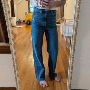 Everlane Way High Jeans, 24 Long